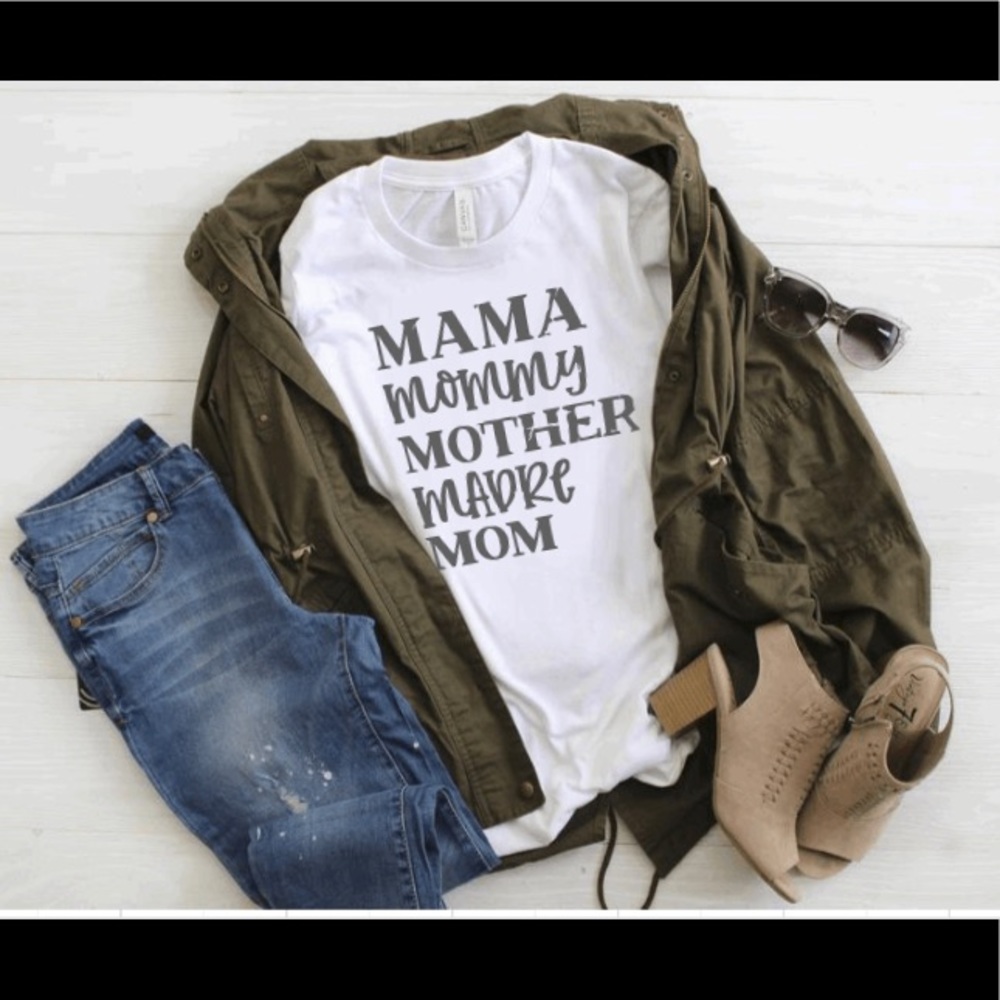 Multi MAMA Bella Canvas Tee